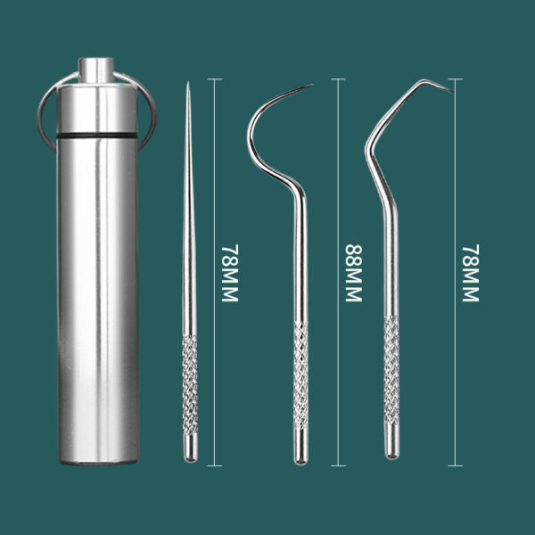 Product image for  304 Stainless Steel Toothpick Suit Home Décor 12