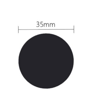 Product image for  Stylish Black Scratch-free Metal Iron Sheet Magnet Phone Holder Home Décor 19