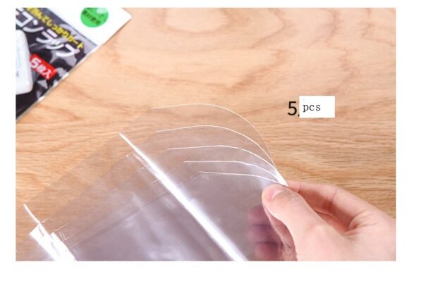 Product image for  Special protective film for remote control Remote protective cover Heat shrinkable remote control film 5 packs Home Décor 6
