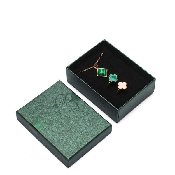 Product image for  Bow Tie Heaven And Earth Cover Paper Box Pendant Jewelry Box Home Décor 8