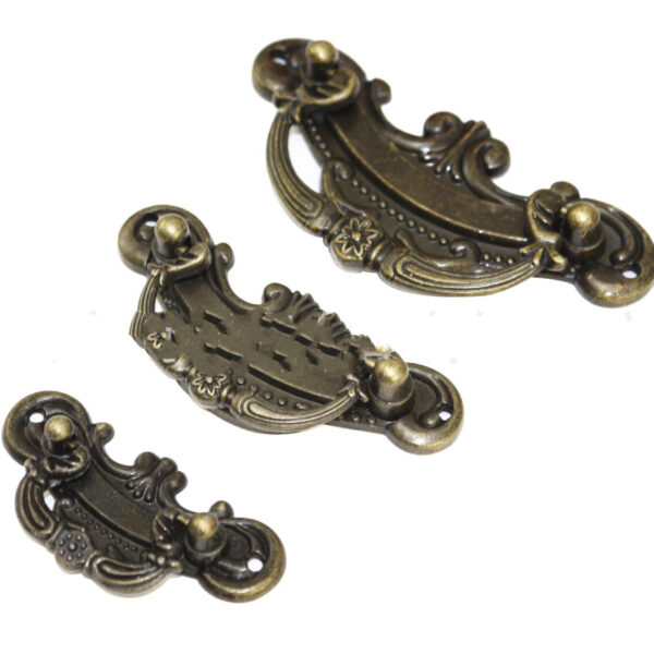 Product image for  Alloy Drawer Medicine Cabinet Vintage Furniture Cabinet Door Handle Panel Alloy European Style Arts, Crafts & Sewing 4