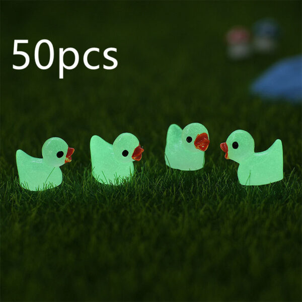 Product image for  Luminous Resin Luminous Duck Micro Landscape Furnishing Articles Ornaments 9
