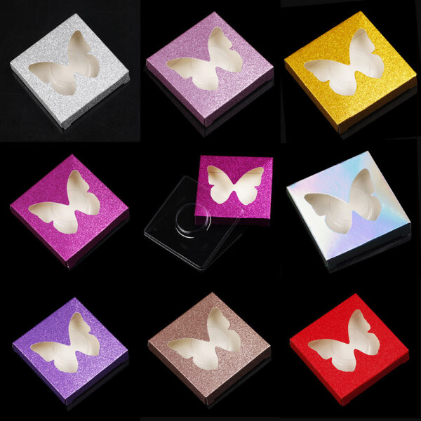 Product image for  Butterfly Hollow Eyelash Box Color Arts, Crafts & Sewing 4