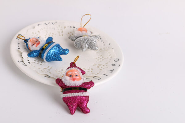 Product image for  Flocking Old Santa Claus Doll Pendant Home Décor 8