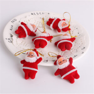 Product image for  Flocking Old Santa Claus Doll Pendant Home Décor 21