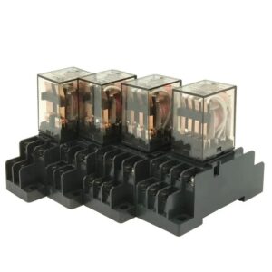 Product image for  Small Intermediate Electromagnetic Relay Socket Large 8 Feet Home Décor 13
