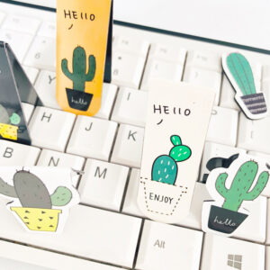 Product image for  Cactus magnetic bookmark Home Décor 12