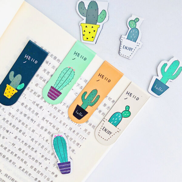 Product image for  Cactus magnetic bookmark Home Décor 7