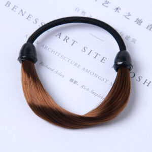 Product image for  Korean Style Fashion Wig Elastic Hair Ring Straight Hair Rope Jewelry Headdress Home Décor 18