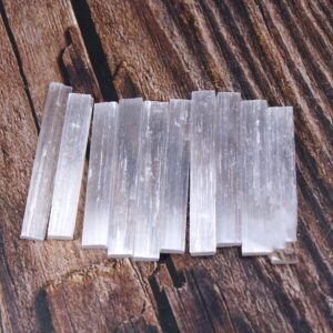 Product image for  Natural Morocco Transparent Gypsum Rod Crystal Mineral Home Décor 14