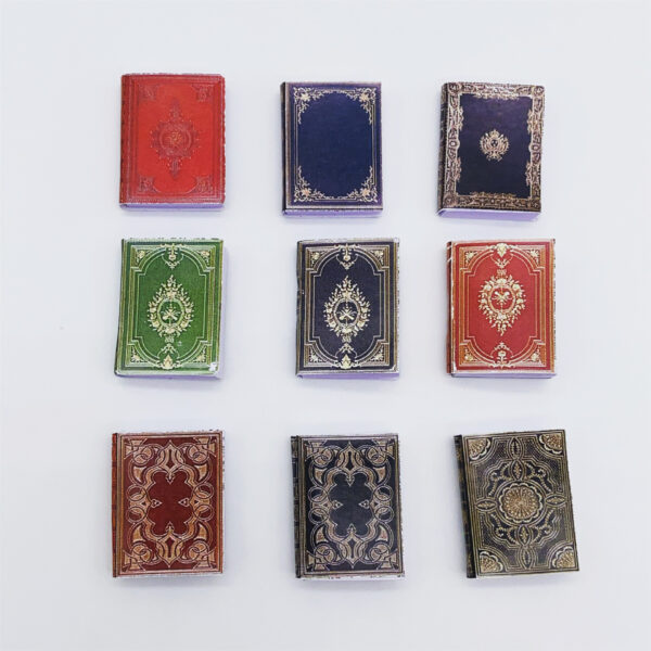 Product image for  Mini Doll House Classic Books Pocket Home Accessories Ornaments 4