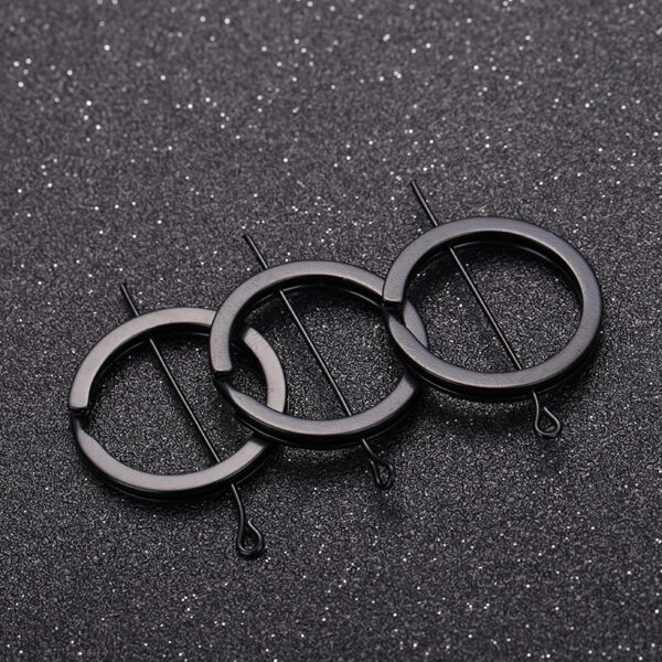 Product image for  Flat Electrophoresis Black Key Ring Pendant Accessories Home Décor 4