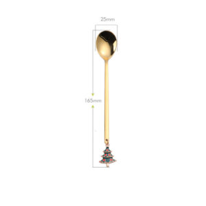 Product image for  Coffee Stirring Dessert Spoon Fork With Hand Gift Set Home Décor 20