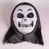 White old round face