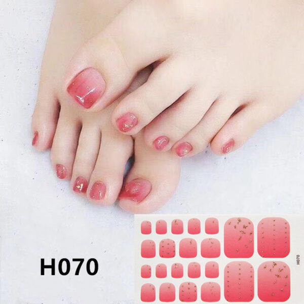 Product image for  Bronzing Nail Waterproof And Environmentally Friendly Long-lasting Nail Stickers Home Décor 12