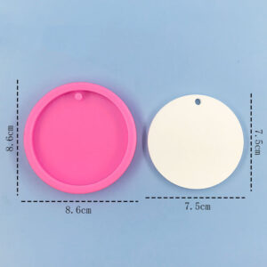 Product image for  Kitten Puppy Round Listing Silicone Mold Home Décor 15
