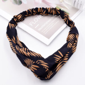 Product image for  Vintage plant leaves cross hair band Home Décor 11