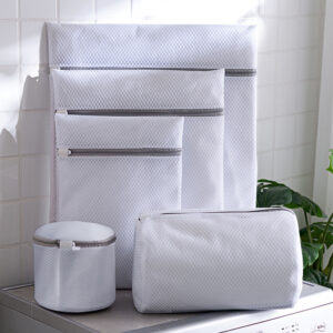 Product image for  Honeycomb Mesh Gray Laundry Bag Mesh Bag Machine Laundry Home Décor 12