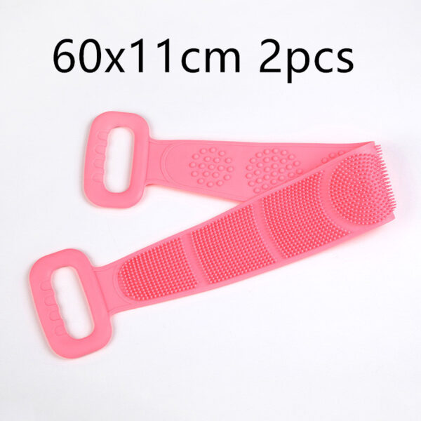 Product image for  Double-sided silicone rubbing towel for men and women Home Décor 10
