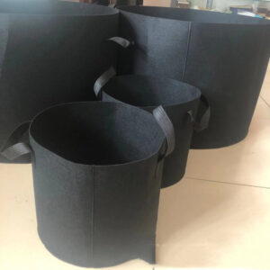 Product image for  Portable Felt Plant Bucket Non-woven Round Home Décor 12
