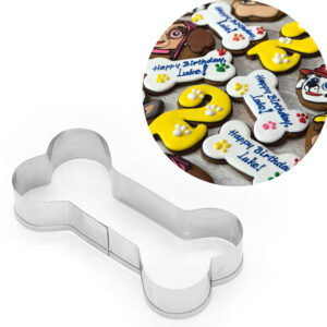 Product image for  Stainless Steel Bone Cookie Cutter Fondant Mold Home Décor 13