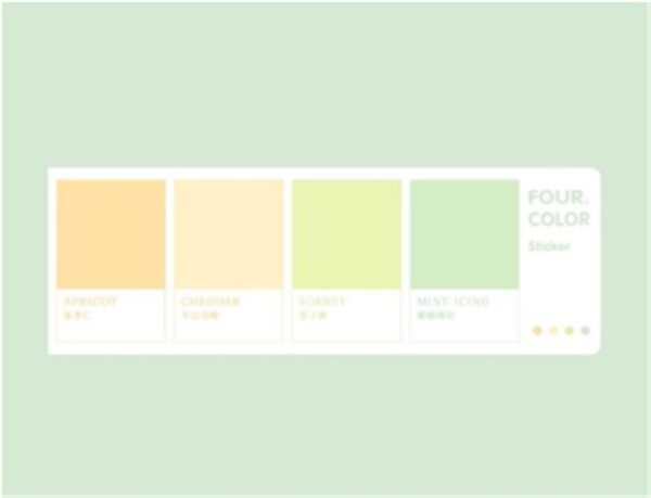 Product image for  Creative Handbook Solid Color Desktop Message Post-it Note Home Décor 10