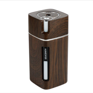 Product image for  Electric Humidifier Aroma Oil Diffuser Essential Ultrasonic Wood Grain Air Humidifier USB Mini Mist Maker LED Light Home Décor 20