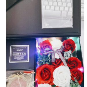 Product image for  Creative Valentine’s Day Gift Soap Rose Flower Gift Box Home Décor 22