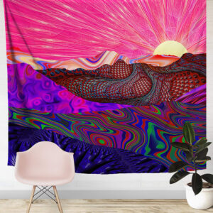 Product image for  Home Decoration Psychedelic Background Cloth Home Décor 16