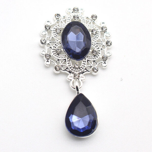 Product image for  Silver Flat Rhinestone Jewelry Clothing Decorative Accessories Home Décor 4