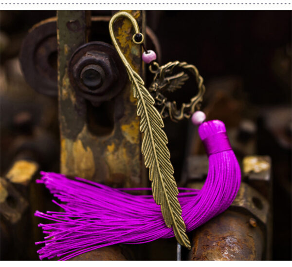 Product image for  Tassel metal bookmark Home Décor 4