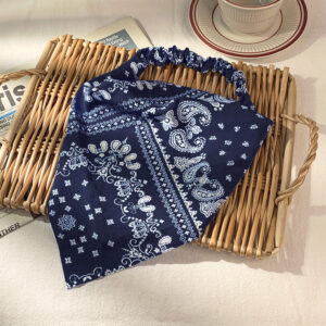Product image for  Sweet Cute Women Bag Bandana Headband Stretch All-matching Hair Towel Simple Wide Elastic Band Headband Triangular Binder Home Décor 23