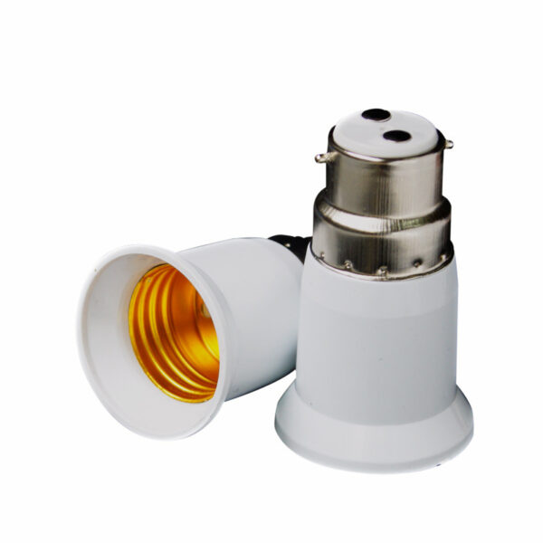 Product image for  B22 To E27 Conversion Lampholder Screw PC Housing Home Décor 7