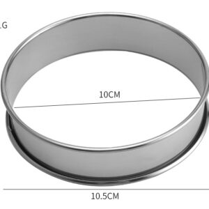 Product image for  Stainless Steel 304 Cake Mousse Ring Mold Baking Appliance Home Décor 15