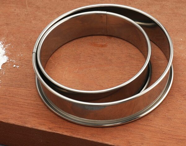 Product image for  Stainless Steel 304 Cake Mousse Ring Mold Baking Appliance Home Décor 6