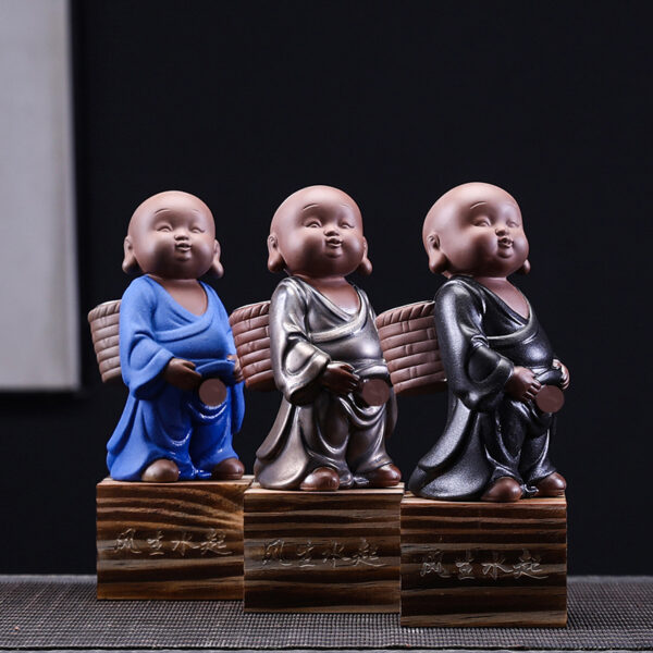 Product image for  Creative Purple Sand Ornaments Kung Fu Tea Set Home Décor 4