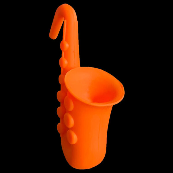 Product image for  Horn Saxophone Shape Silicone Pot Cover Raised Overflow Preventer Home Décor 10