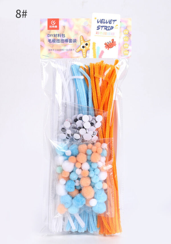 Product image for  Hair Root Twist Stick Diyn Velvet Flower Kindergarten Home Décor 12