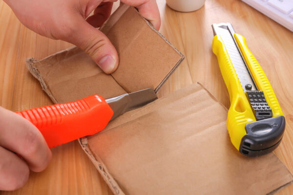 Product image for  Office Supplies Art Knife Large 18mm Paper Cutter Thickened Wallpaper Home Décor 5