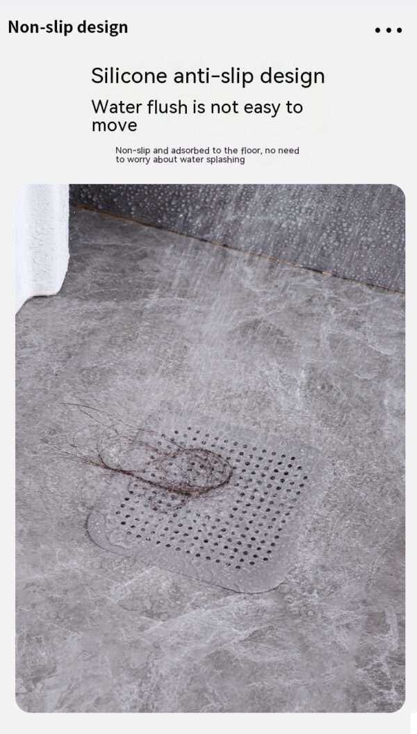 Product image for  Sink Anti-blocking Silicone Floor Drain Filter Net Home Décor 9