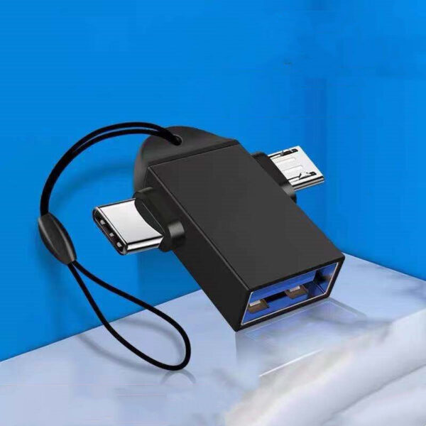 Product image for  OTG Adapter Two-in-one Data Transmission And Charging Converter Home Décor 5