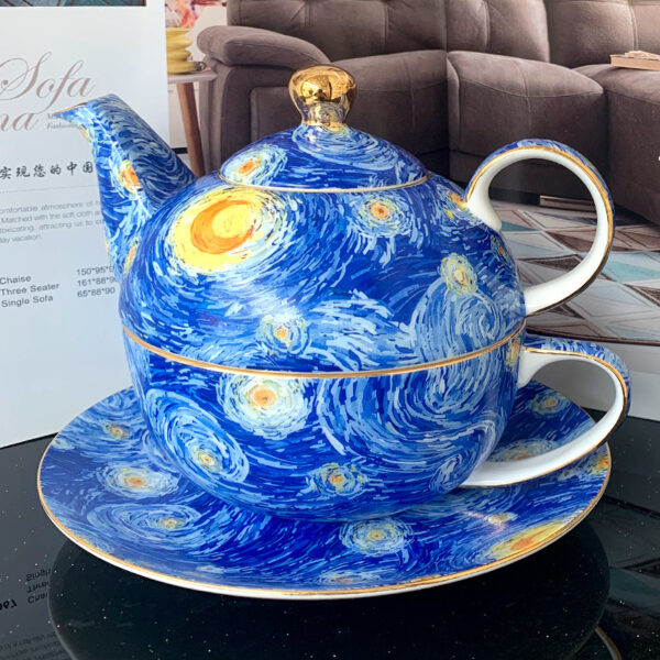 Product image for  Office Afternoon Tea Cup Dish Bone  Living Room Home Décor 4