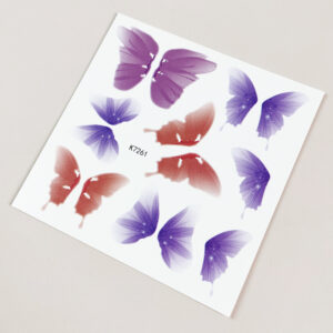 Product image for  Watercolor Butterfly Tattoo Stick 2D Color Hand Back Chest Sticker Home Décor 19