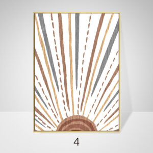 Product image for  Home Abstract Line Geometric Canvas Painting Artworks 16