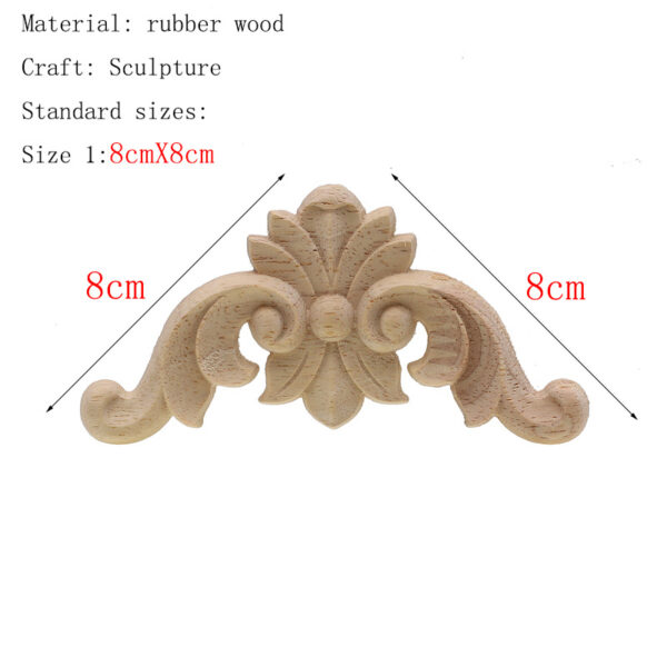 Product image for  Wood carving solid wood Decal Home Décor 5