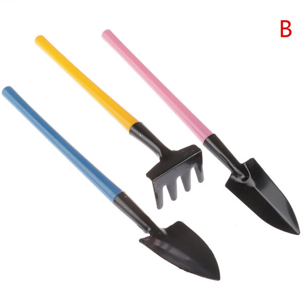 Product image for  Three-piece Wrought Iron Mini Garden Home Décor 8