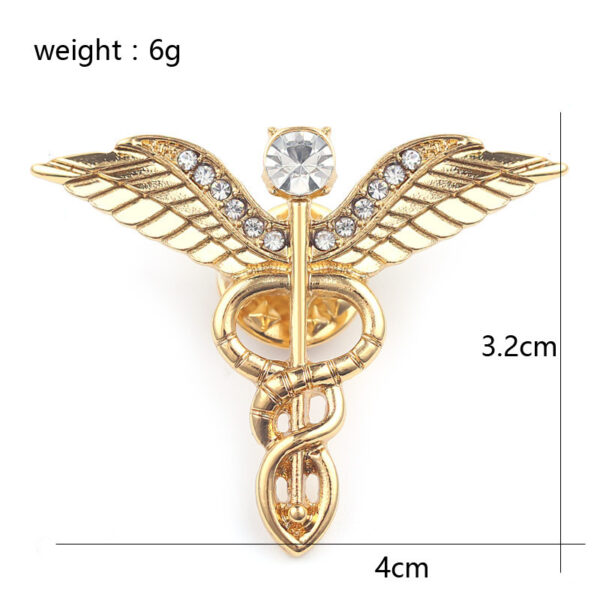 Product image for  Fashion Trendy Temperament Medical Device Small Brooch Home Décor 9
