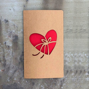 Product image for  Vintage Kraft Paper Laser Hollowed Out Love Christmas Greeting Card Home Décor 19
