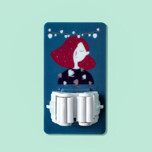 Product image for  Cartoon Mop Holder, Broom Card Holder, Mop Hook, Strong And Seamless, No Punching Home Décor 8