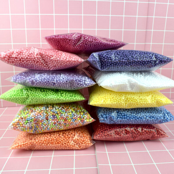 Product image for  DIY Pearl Slime Foam Ball Filling Colored Particles Home Décor 9